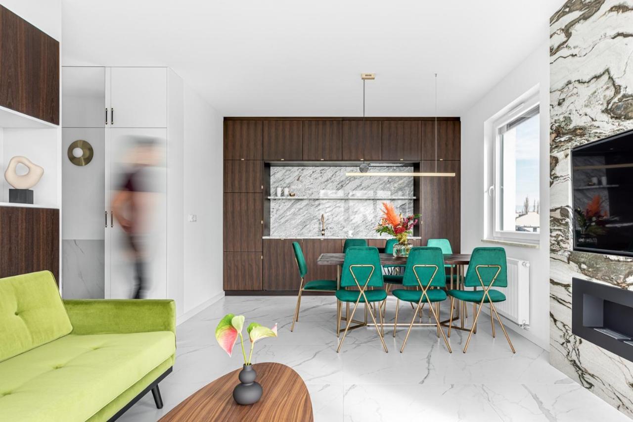 Citystay Dluga Grobla Gdansk Apartment With Sauna المظهر الخارجي الصورة