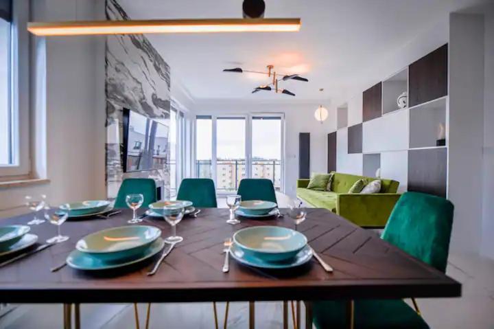 Citystay Dluga Grobla Gdansk Apartment With Sauna المظهر الخارجي الصورة